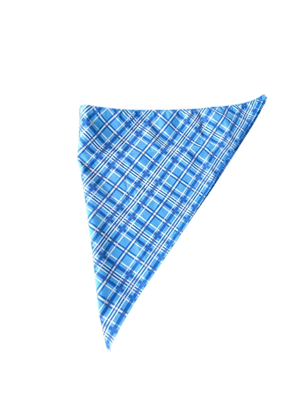 New Large Blue Dog Bandana